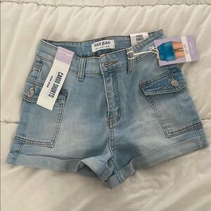 Max Jean Light Blue Cargo Shorts